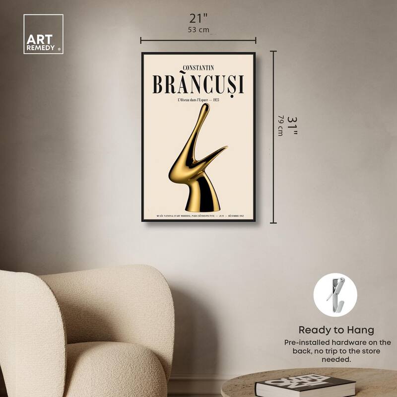 Bird in Space Sculpture Canvas by Art Remedy