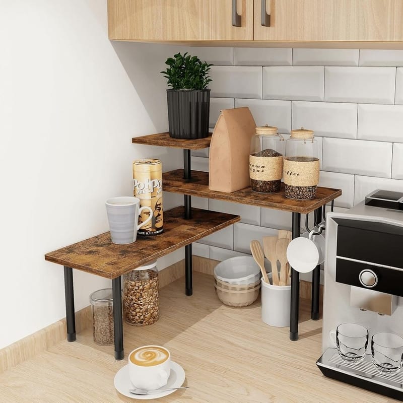 Bathroom Counter Organizer Corner Shelf