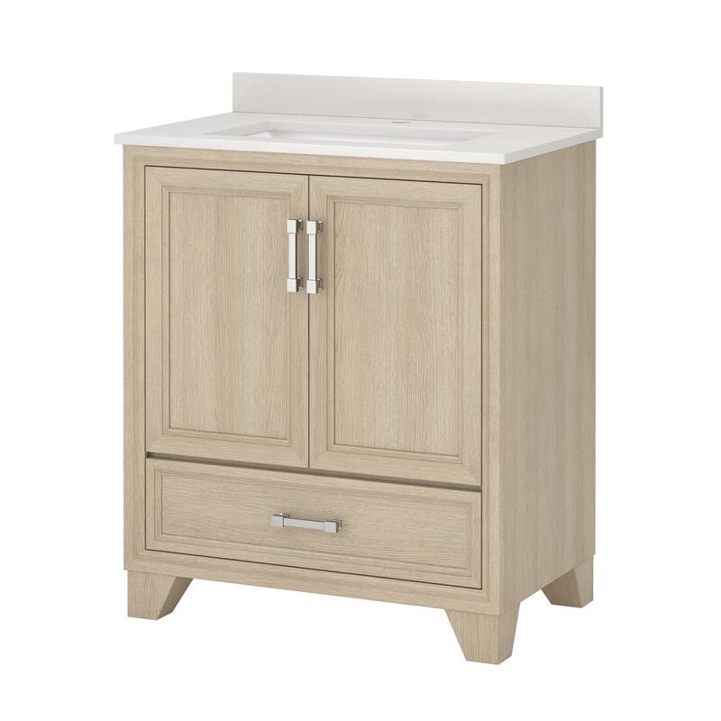 CRAFT + MAIN AWVT3019D Ashlow 30" Free Standing Single Basin Vanity