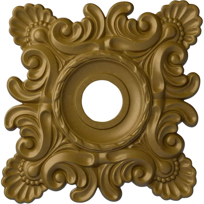 18"W x 18"H x 3 1/4"ID x 1 1/2"P Crawley Ceiling Medallion