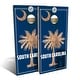 preview thumbnail 1 of 6, South Carolina State Flag 2 Outdoor Cornhole Board Set Backyard 2x4 - Include Carrying Case