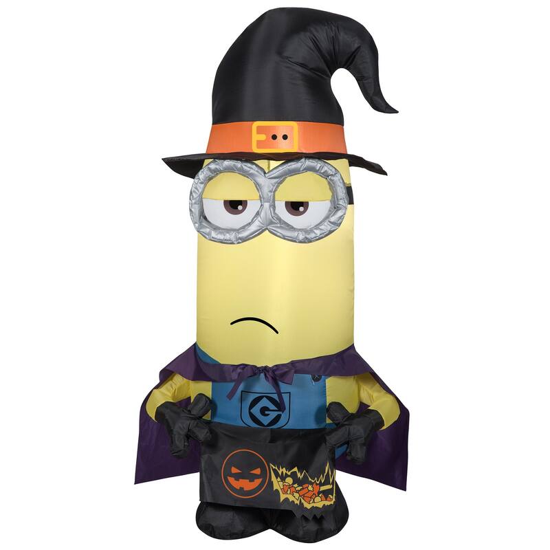 Gemmy Airblown Kevin as Witch Universal, 3.5 ft Tall, Multicolored