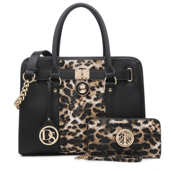 leopard satchel