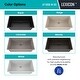 preview thumbnail 8 of 8, Lexicon Granite Composite 32 inch Kitchen sink in Galaxy White - 19x32