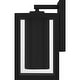 preview thumbnail 3 of 3, Earth Black LED Outdoor Wall Lantern from the Westover Collection