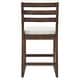preview thumbnail 14 of 29, Rustic Patio Bar Set, 5-Piece Outdoor Furniture with Ergonomic Chairs and Solid Wood Tabletop