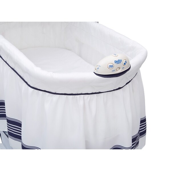 delta white bassinet