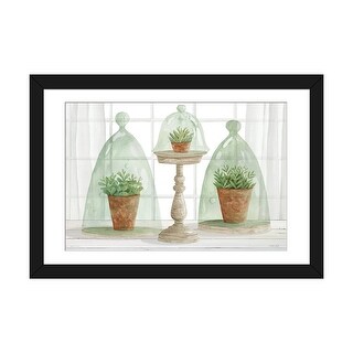 iCanvas "Garden Cloche Trio I" by Cindy Jacobs - Bed Bath & Beyond ...