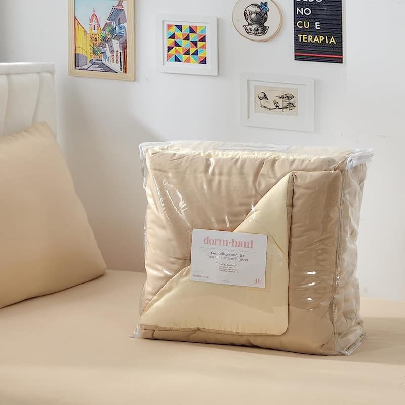 Dorm Haul® - Cozy College Comforter Set - Twin XL Reversible Bedding