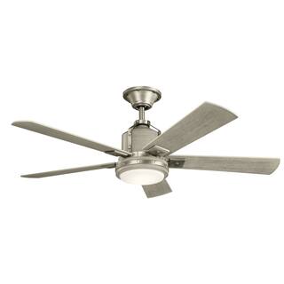 Kichler Lighting Colerne Collection 52-inch Brushed Nickel LED Ceiling Fan