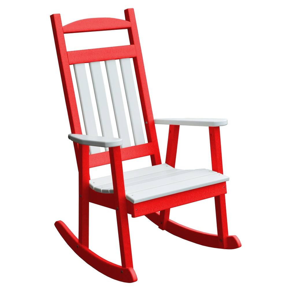 Poly Classic Porch Rocker