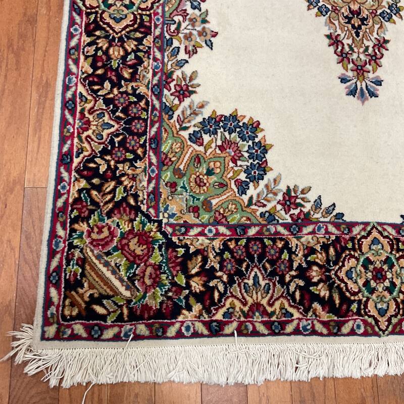 HERAT ORIENTAL Handmade Kirman Wool Rug - 4' x 6'