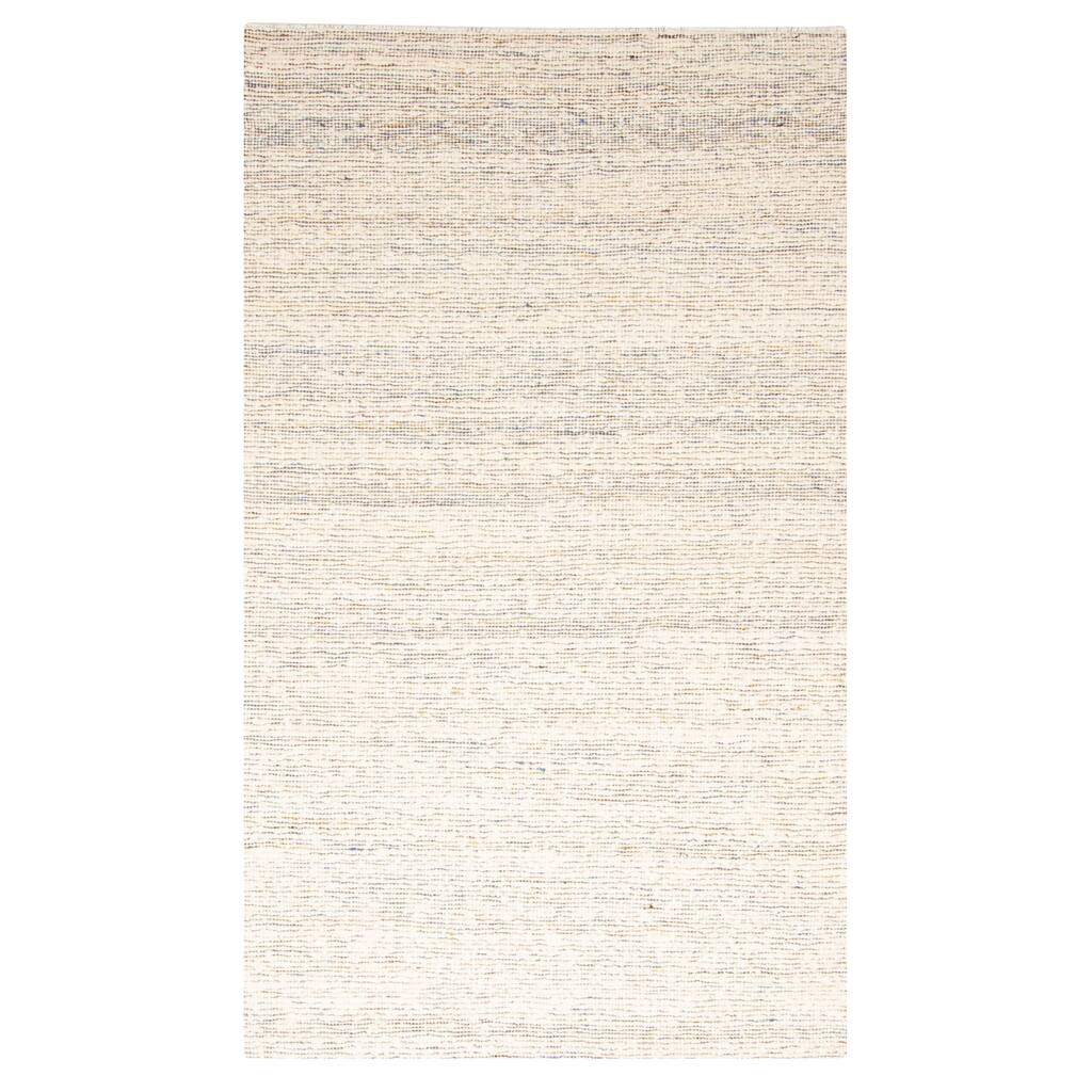 ECARPETGALLERY Braid weave Sienna Cream Wool Rug - 4'11 x 7'11