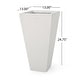 preview thumbnail 18 of 20, Ella Outdoor Modern Cast Stone Planter by Christopher Knight Home