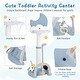 preview thumbnail 10 of 9, Costway 4-in-1 Toddlers Basketball Hoop with Basketball Soccer Golf - See Details