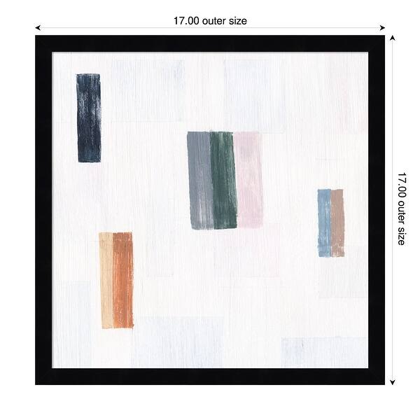 dimension image slide 10 of 18, Somatic I by Vanna Lam Wood Framed Wall Art Print