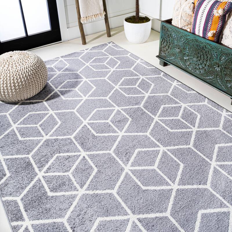 JONATHAN Y Cole Blocks Modern Geometric Area Rug