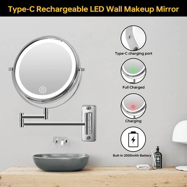 Makeup mirror touch screen online