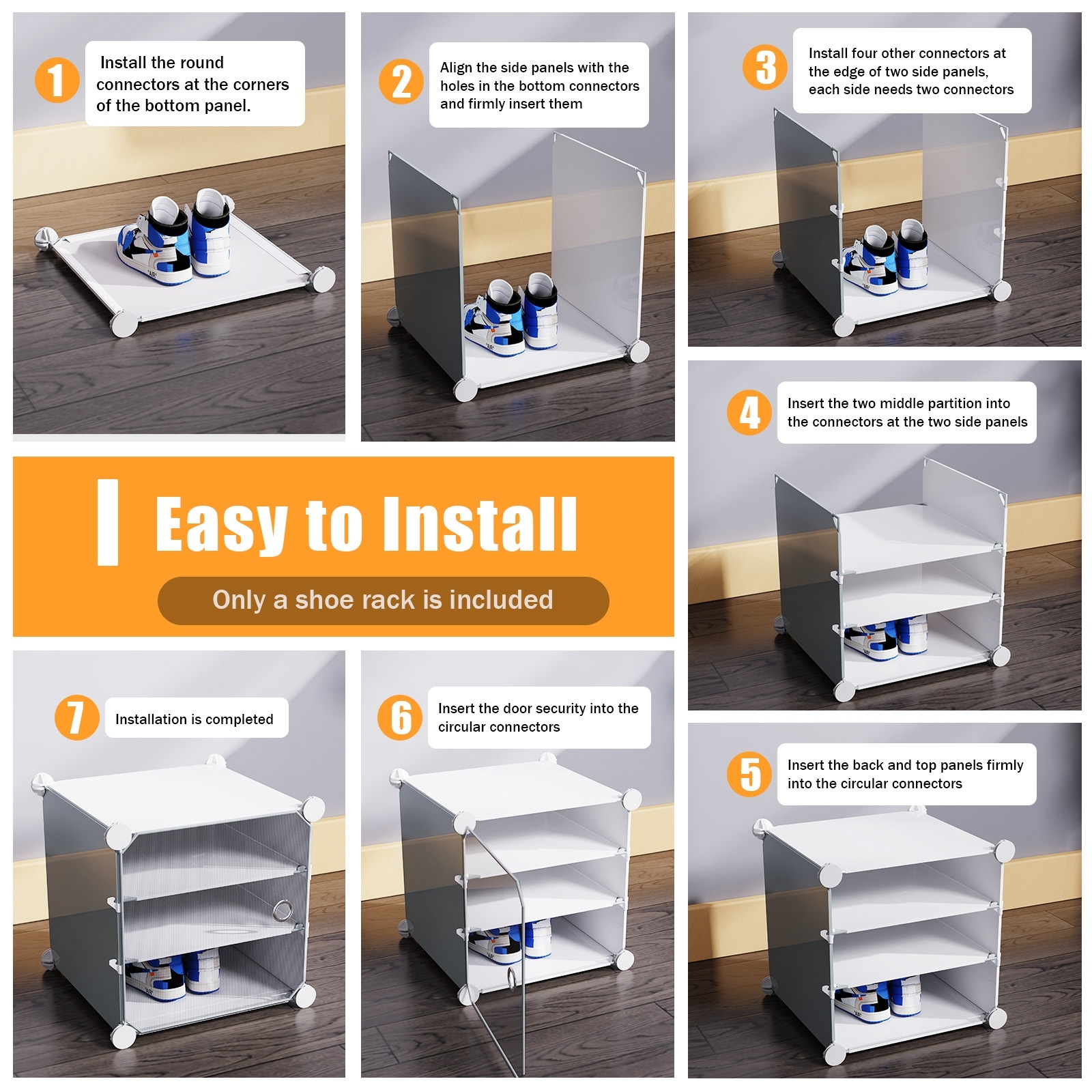 Bed bath and shop beyond clear shoe boxes
