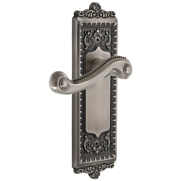 Shop Grandeur Winnew Psg 238 Windsor Solid Brass Rose Passage Door