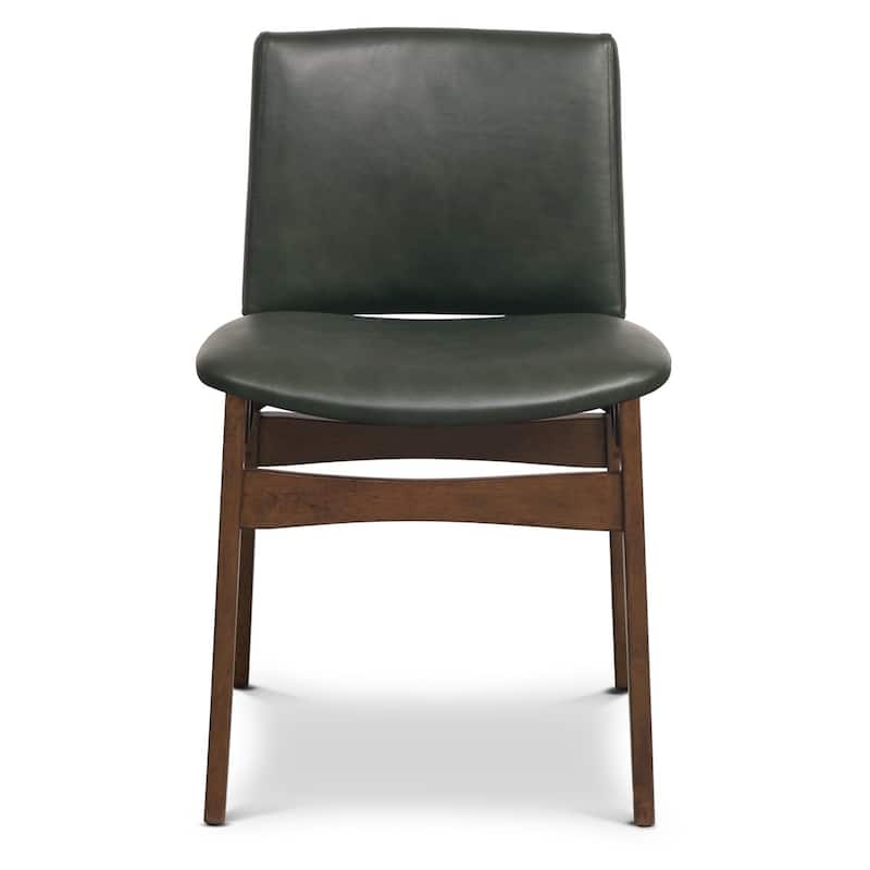 Oliva Full-Grain Italian Leather Dining Chair