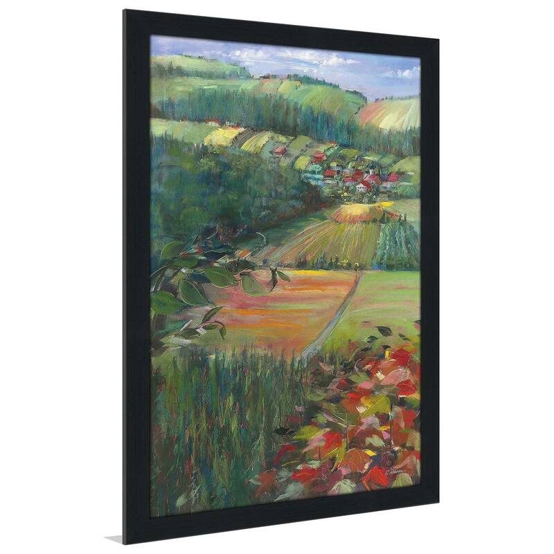 "Country Fields" by Carol Rowan Print on Acrylic.