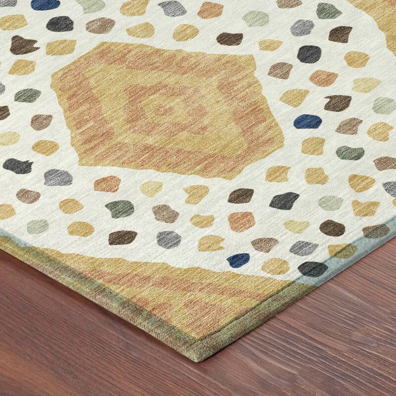Machine Washable Indoor/ Outdoor Global Nipsey Chantille Rug