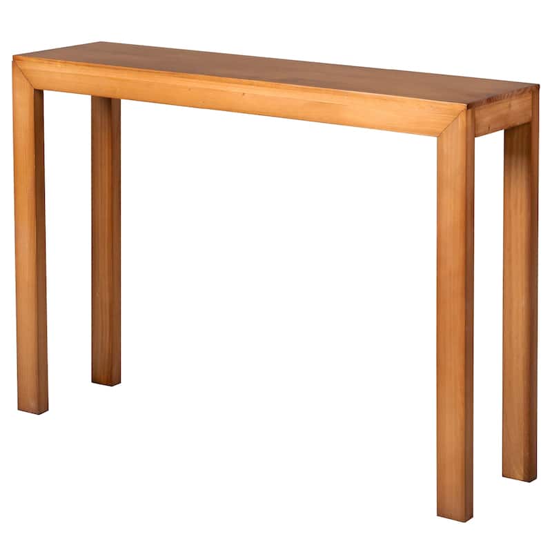 Pinewood Entryway Table Console with Sturdy Surface 220 lbs - 46.1 x 11.8 x 31.9 in