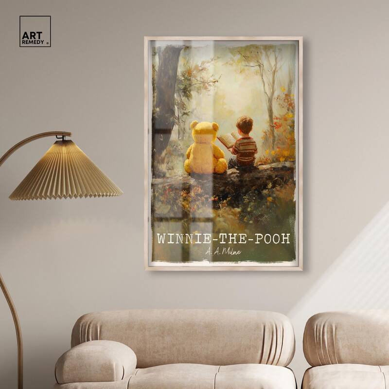 Classic Winnie the Pooh Shadowbox by Art Remedy