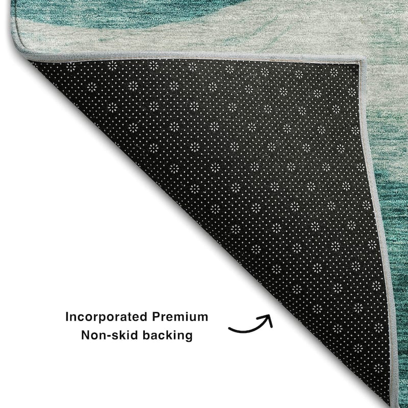 Premium Washable Super Soft Cool Modern Wvave Mayfield Rug