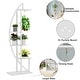 preview thumbnail 20 of 19, 5-tier Patio Flower Rack Plant Stands (Set of 2)