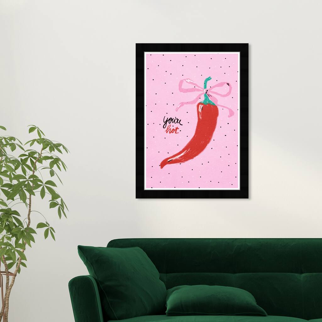 Wynwood Studio Prints Typography Quotes Your Hot Pink Wall Art