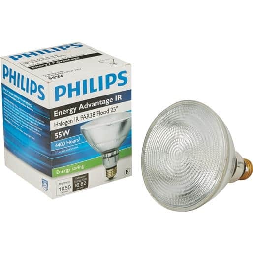 Philips Lighting Co 55W Par38 Dim Fl Halogen 238659 Unit EACH Bed