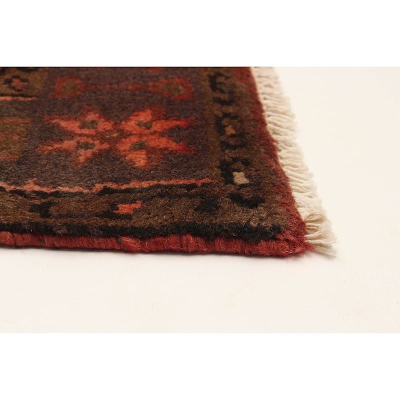 ECARPETGALLERY Hand-knotted Andelz Red Wool Rug - 4'1 x 6'3