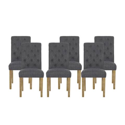 Aruda Upholstered Dining Chair (Set of 6) by Christopher Knight Home