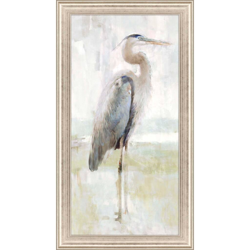Great Blue Heron Framed Art Giclee - No Glass