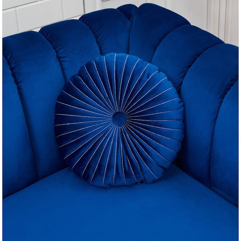 Kayley Luxury Velvet sofa love seat Standard Living Room Set