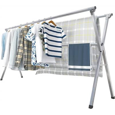 Heavy Duty Stainless Steel Drying Rack - 79 inches