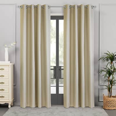 ThermaPlus Newberry Total Blackout Grommet Curtain Panel
