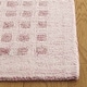 preview thumbnail 15 of 18, SAFAVIEH Hand-Tufted Abstract Gerolda Modern & Contemporary Wool Rug 3' x 5' - Pink - Rectangle