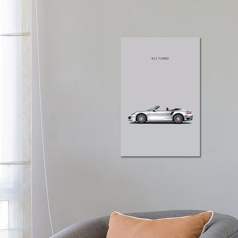 iCanvas "Porsche 911 Turbo Cabriolet" by Mark Rogan Canvas Print