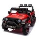 preview thumbnail 21 of 78, 24V Off-Road Style Kids Pickup Ride-On Truck with 4-Wheel Suspension, Multi-Functional Control, and Parental Remote Red