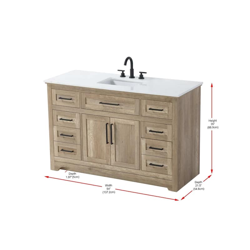Nathaniel Single Bathroom Vanity (48-60 inch)