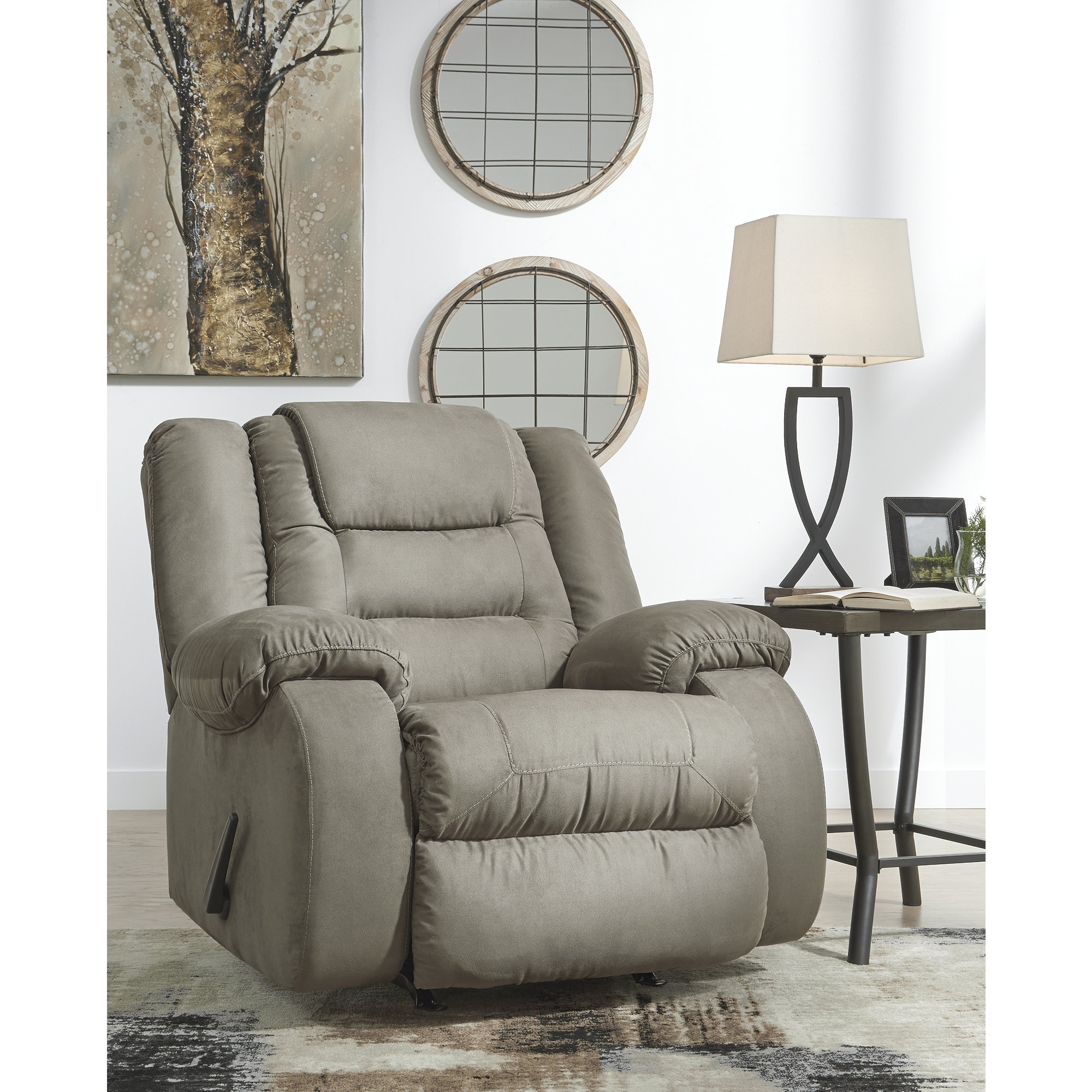 Contemporary rocker deals recliner