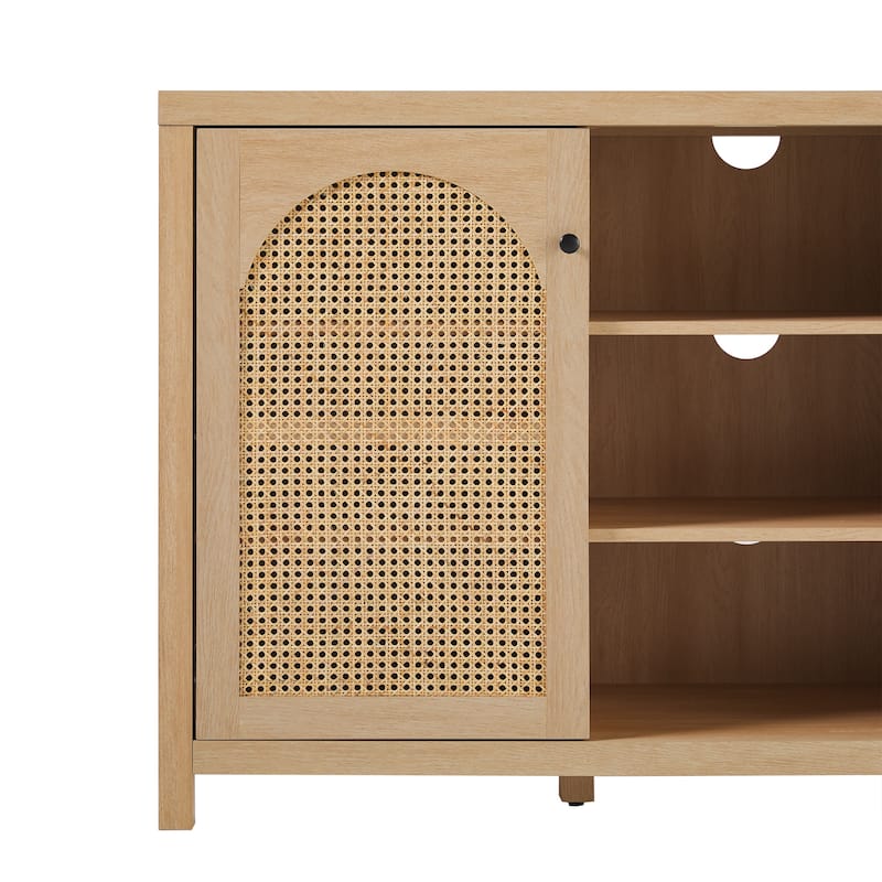 Middlebrook Designs 2-Door 58 inch Sideboard with Arched Rattan Panels