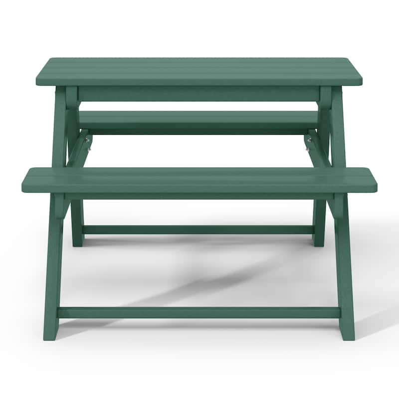 Laguna Kids Outdoor Poly Picnic Table