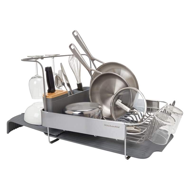 KitchenAid Full Size Expandable Dish-Drying Rack, 24-Inch