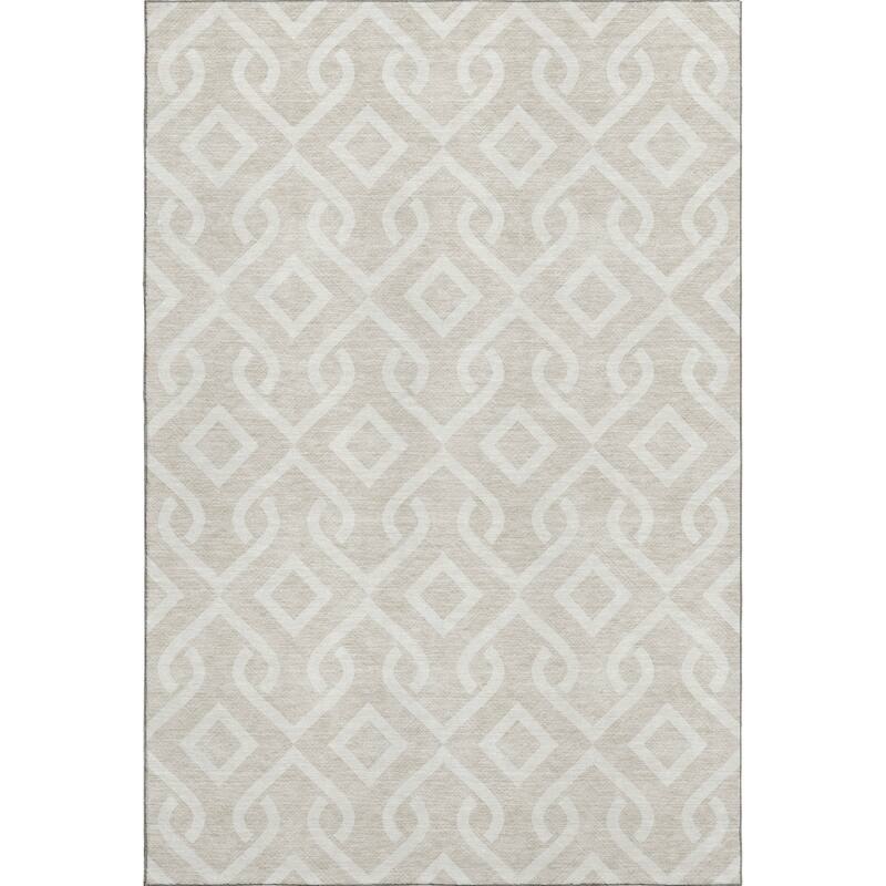Premium Washable Super Soft Modern Medallions Mayfield Rug