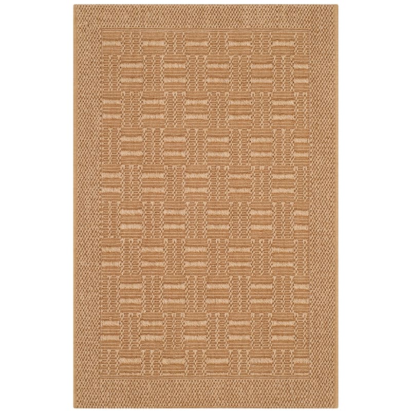 SAFAVIEH, Palm Beach Zettie Modern Sisal Rug - 2' x 3' - Maize