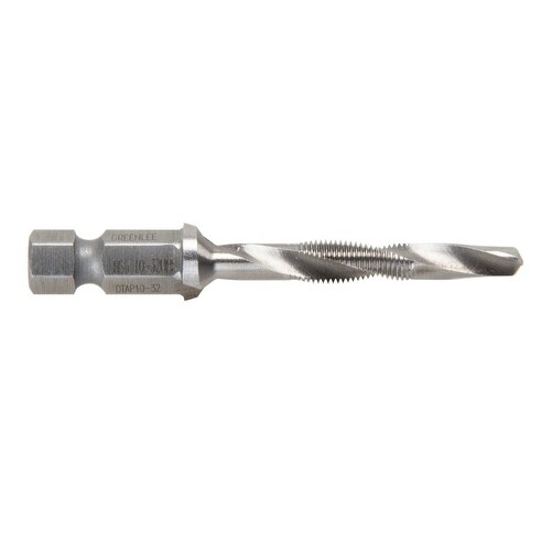 Greenlee Dtap10 32 Combination Drill And Tap Bit 10 32nf Overstock